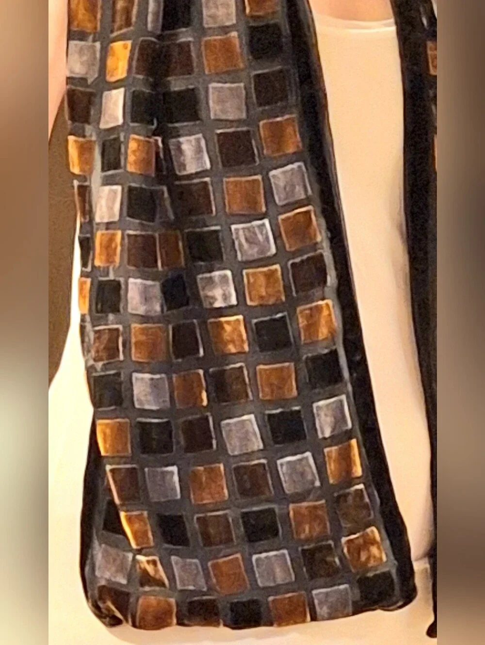 ECHO | Velvet, See-through Scarf